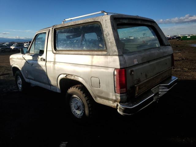 Изображение 2 1986 FORD BRONCO U100 1986 с VIN 1FMDU15H9GLA80333