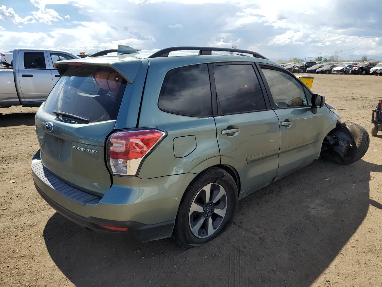 Изображение 3 2018 SUBARU FORESTER 2.5I PREMIUM 2018 с VIN JF2SJADC1JH493353