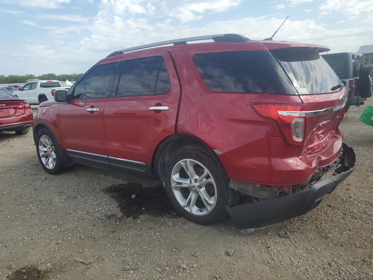 Image 2 of 2012 FORD EXPLORER LIMITED 2012 with VIN 1FMHK8F85CGA72943