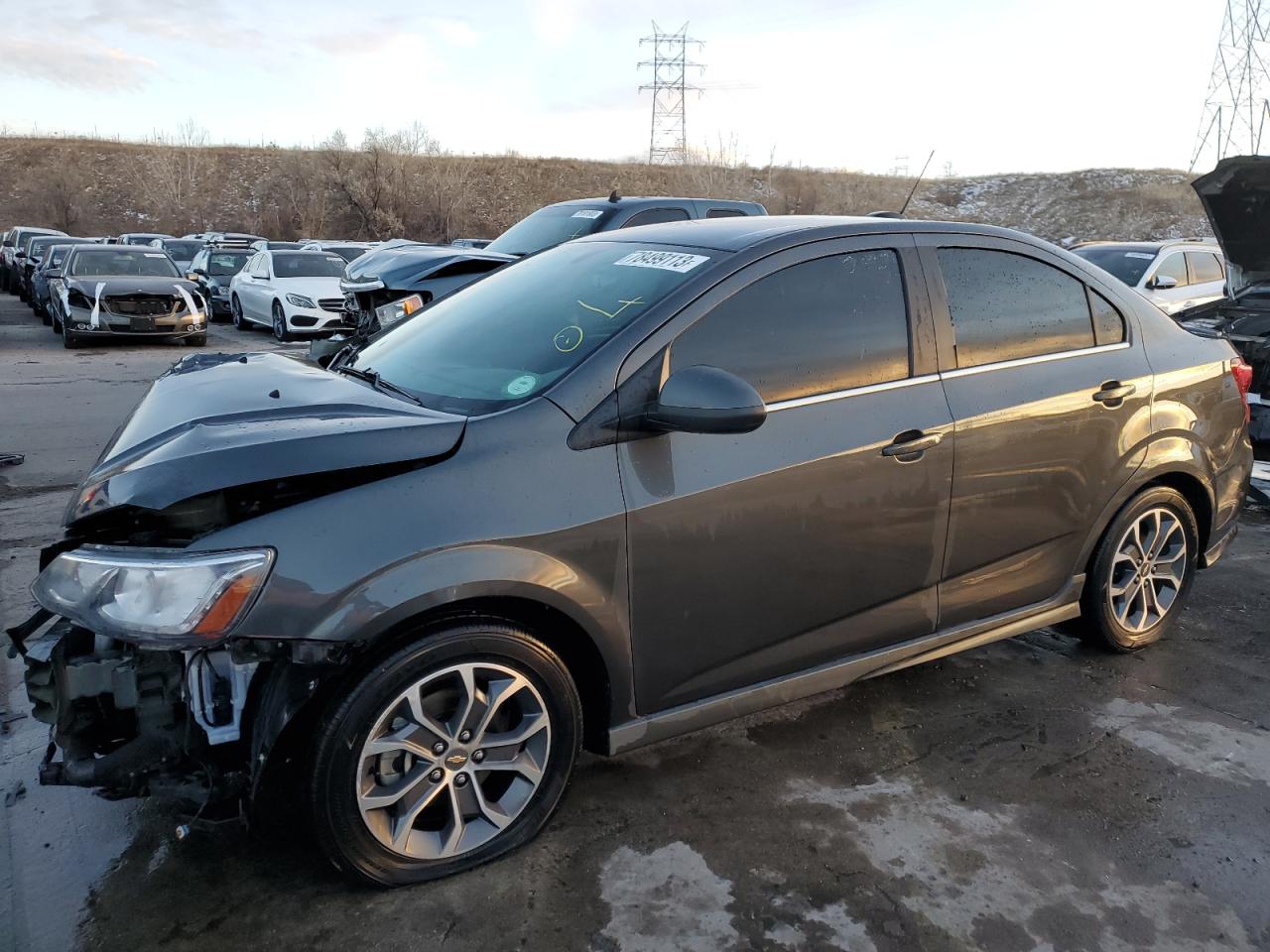 Image 1 of 2017 CHEVROLET SONIC LT 2017 with VIN 1G1JC5SB2H4114747