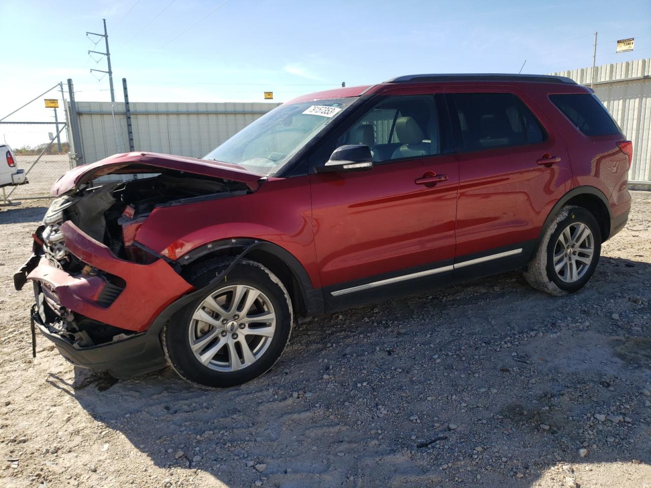 Image 1 of 2018 FORD EXPLORER XLT 2018 with VIN 1FM5K8D85JGB94804