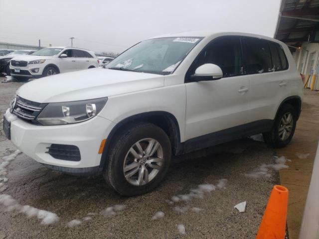 Image 1 of 2014 VOLKSWAGEN TIGUAN S 2014 with VIN WVGAV3AX6EW554453