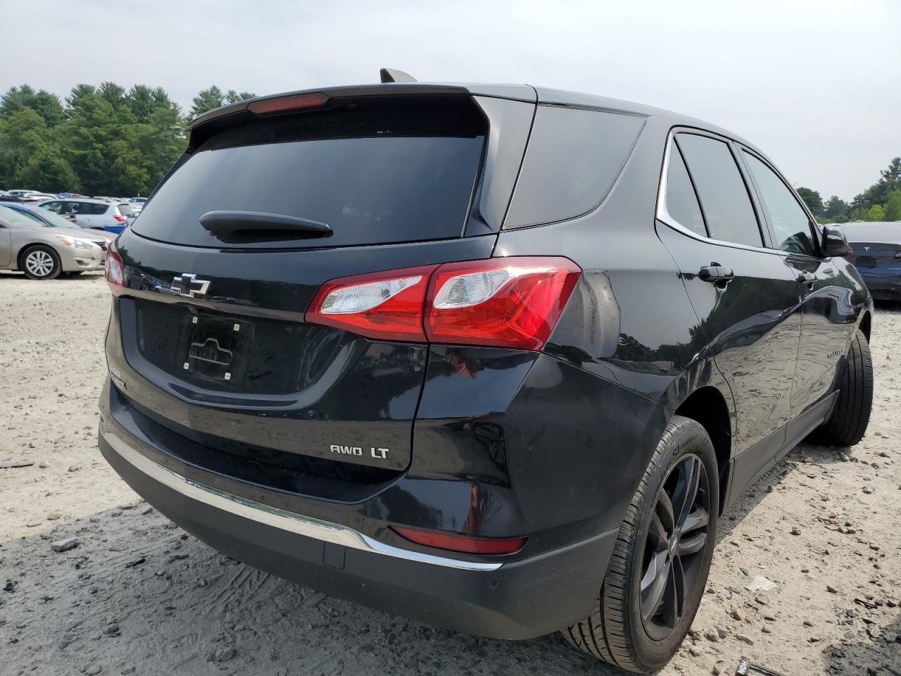 Image 3 of 2020 CHEVROLET EQUINOX LT 2020 with VIN 3GNAXUEV7LL272314
