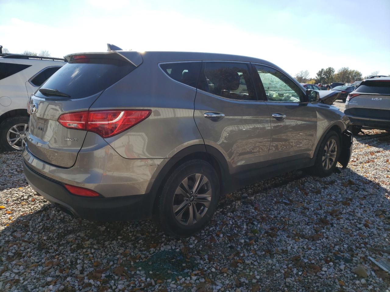 Image 3 of 2015 HYUNDAI SANTA FE SPORT  2015 with VIN 5XYZT3LB6FG280104