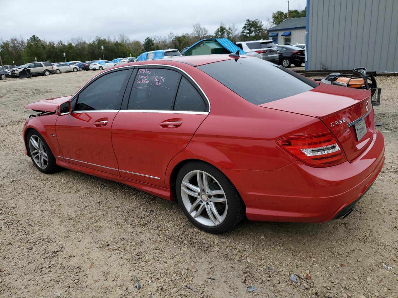 Obraz 2 z 2012 MERCEDES-BENZ C 250 2012 z VIN WDDGF4HB9CA660696