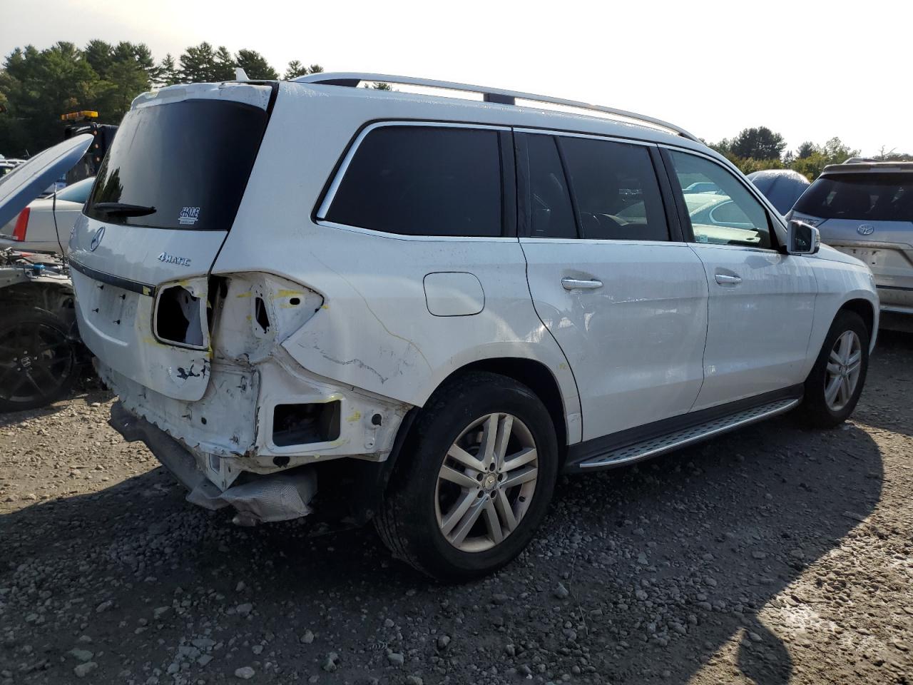 Image 3 of 2016 MERCEDES-BENZ GL 450 4MATIC 2016 with VIN 4JGDF6EE7GA691535