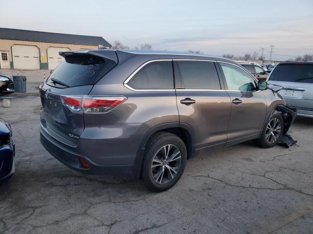 Image 3 of 2016 TOYOTA HIGHLANDER XLE 2016 with VIN 5TDJKRFH2GS348650