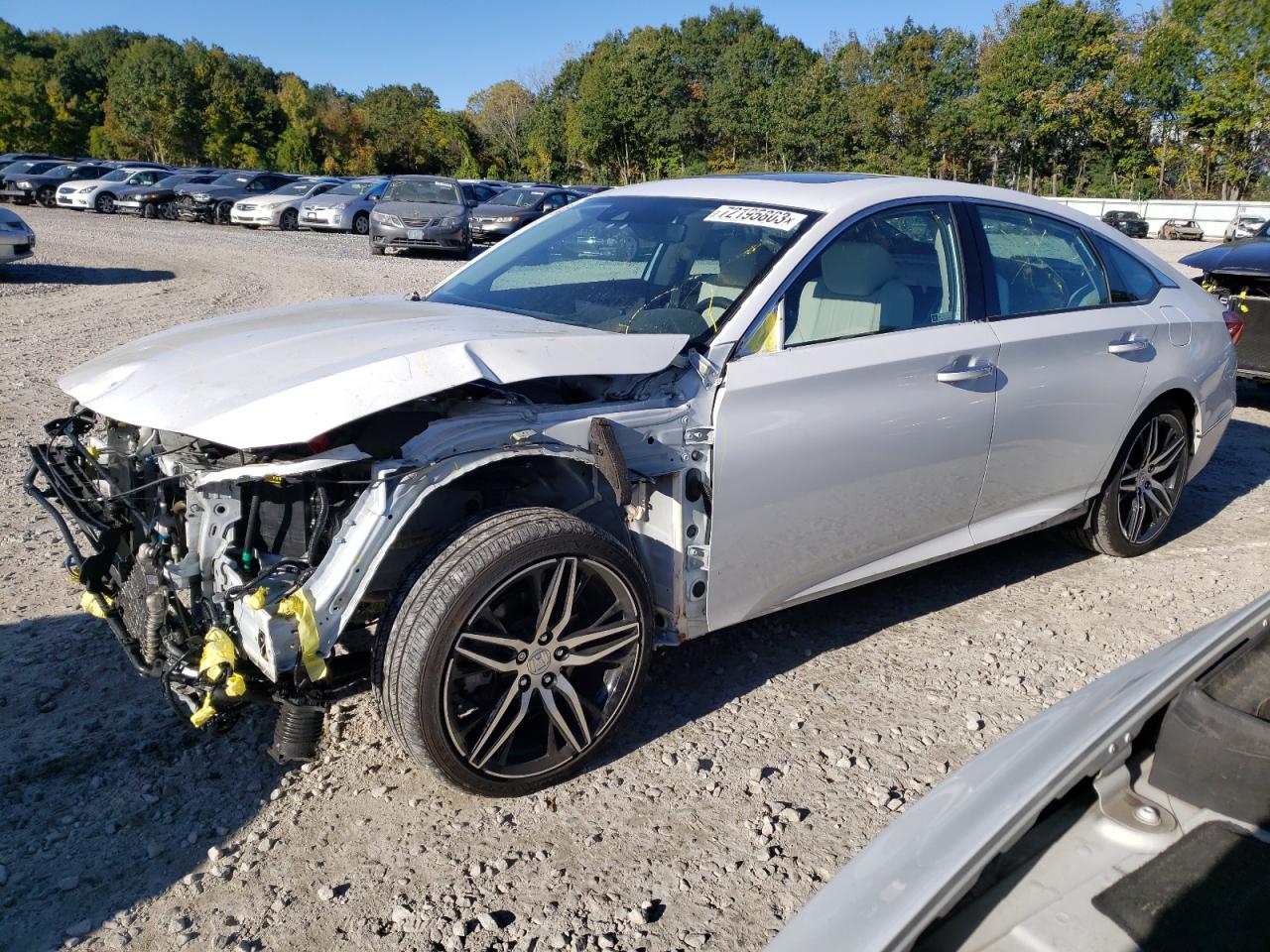 Изображение 1 2022 HONDA ACCORD TOURING HYBRID 2022 с VIN 1HGCV3F93NA029288
