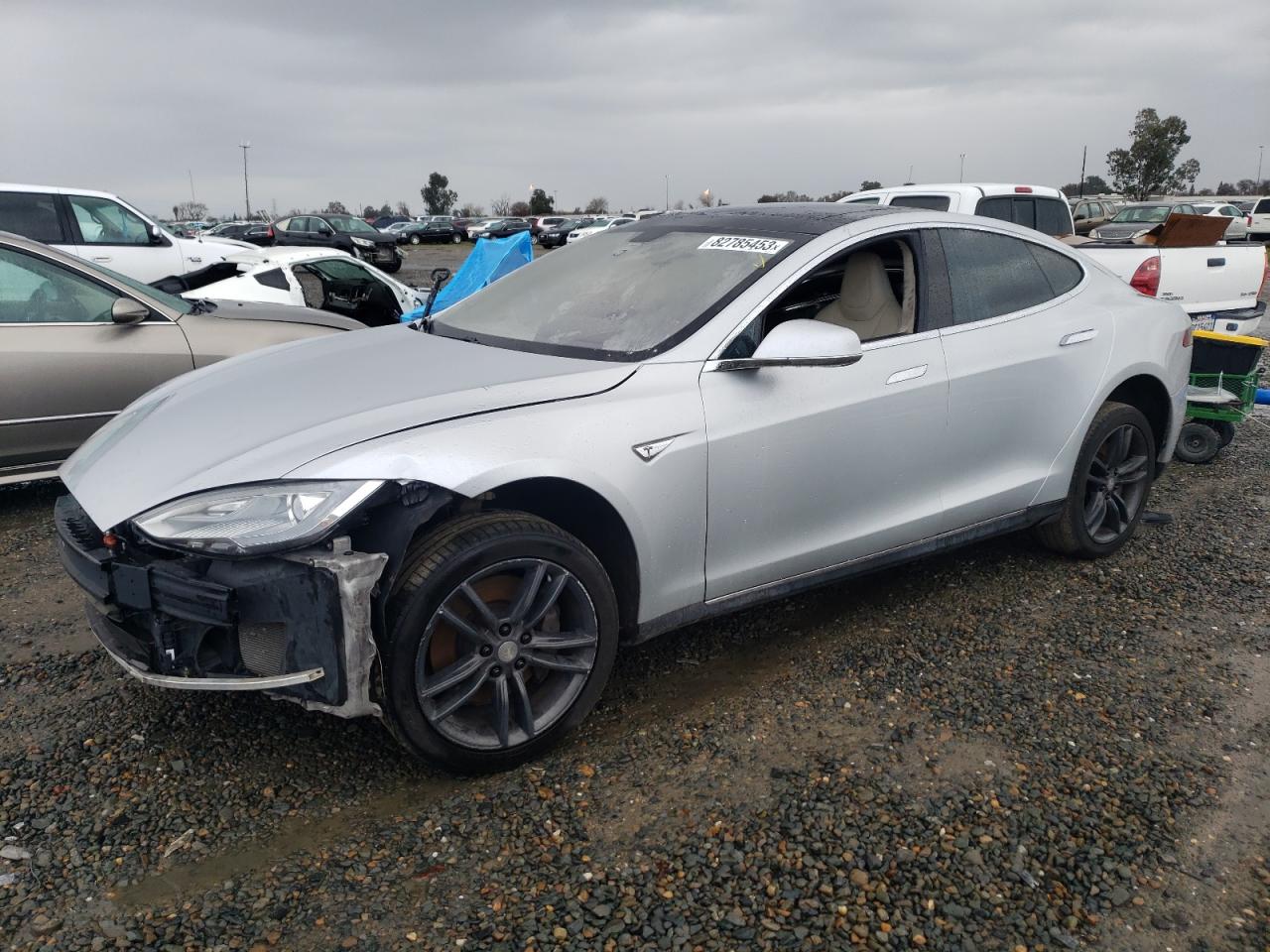 2012 TESLA MODEL S  2012 image