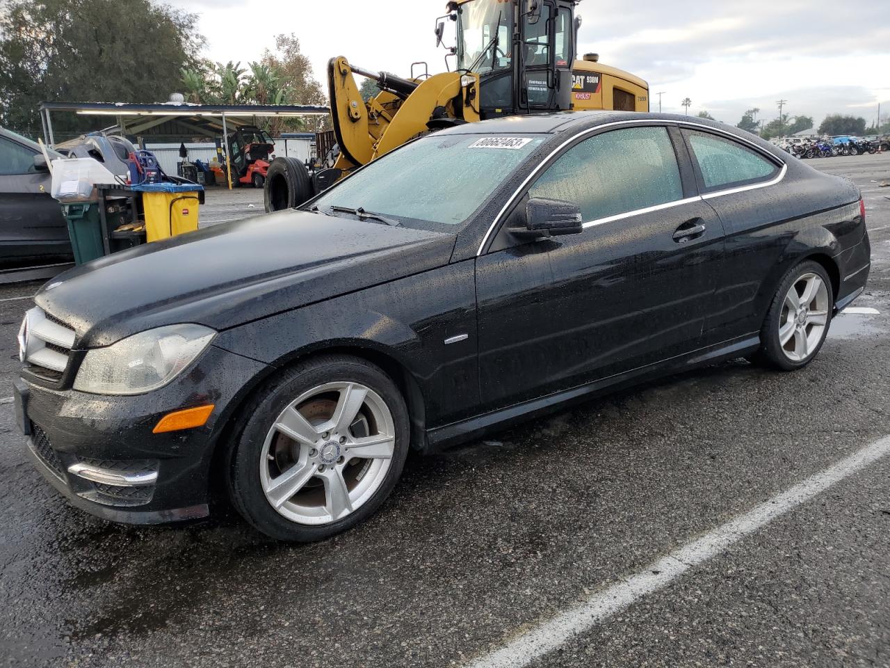 Image 1 of 2012 MERCEDES-BENZ C 250 2012 with VIN WDDGJ4HB5CF797622