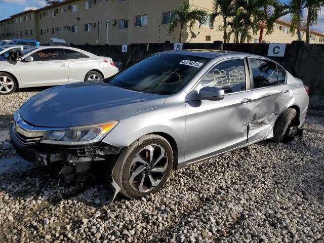 Изображение 1 2017 HONDA ACCORD EX 2017 с VIN 1HGCR2F70HA004916