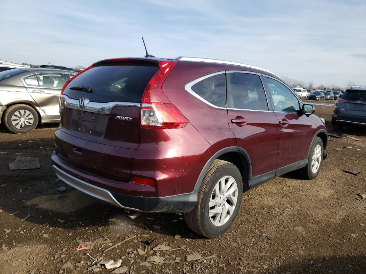 Изображение 3 2016 HONDA CR-V EXL 2016 с VIN 2HKRM4H70GH676398