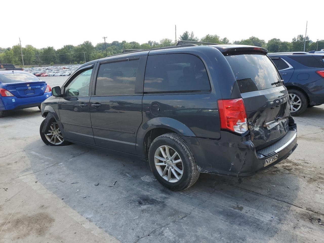 Image 2 of 2014 DODGE GRAND CARAVAN SXT 2014 with VIN 2C4RDGCG5ER356664