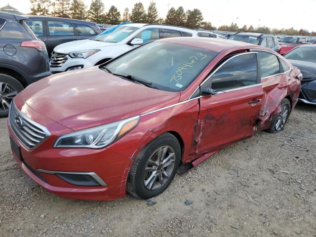 Image 1 of 2017 HYUNDAI SONATA SE 2017 with VIN 5NPE24AF8HH532914