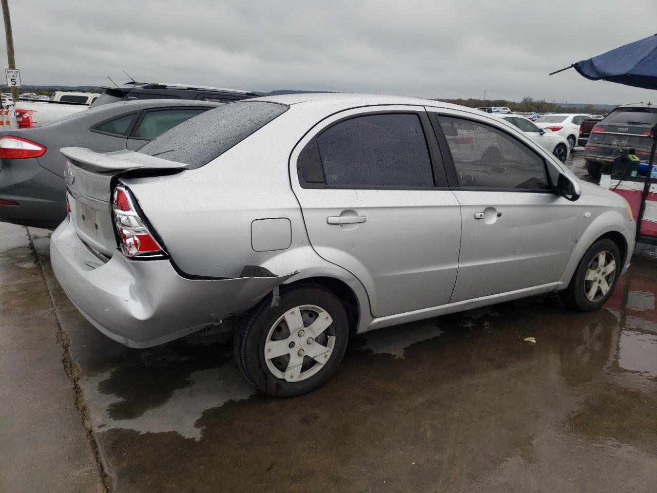 Изображение 3 2007 CHEVROLET AVEO BASE 2007 с VIN KL1TD56677B177788