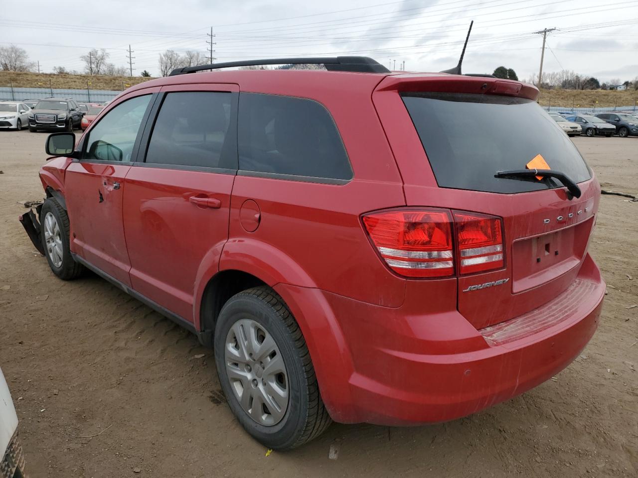 Изображение 2 2020 DODGE JOURNEY SE 2020 с VIN 3C4PDCABXLT219009