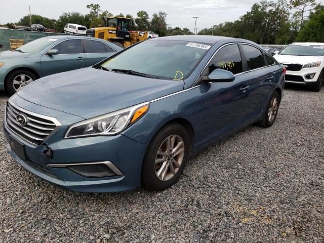 Image 1 of 2016 HYUNDAI SONATA SE 2016 with VIN 5NPE24AF6GH376600