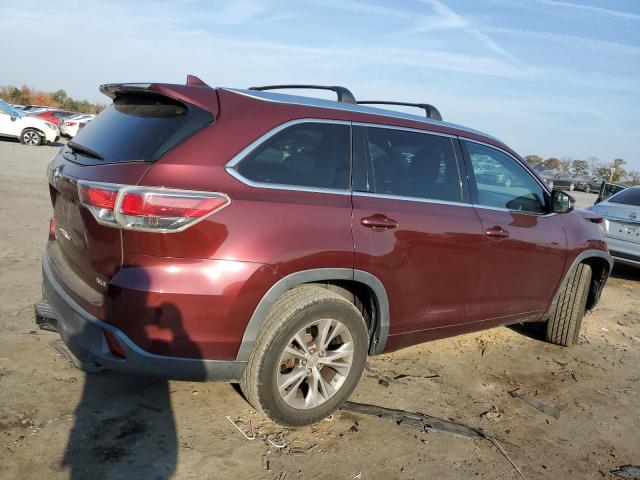 Image 3 of 2014 TOYOTA HIGHLANDER XLE 2014 with VIN 5TDKKRFH7ES031464