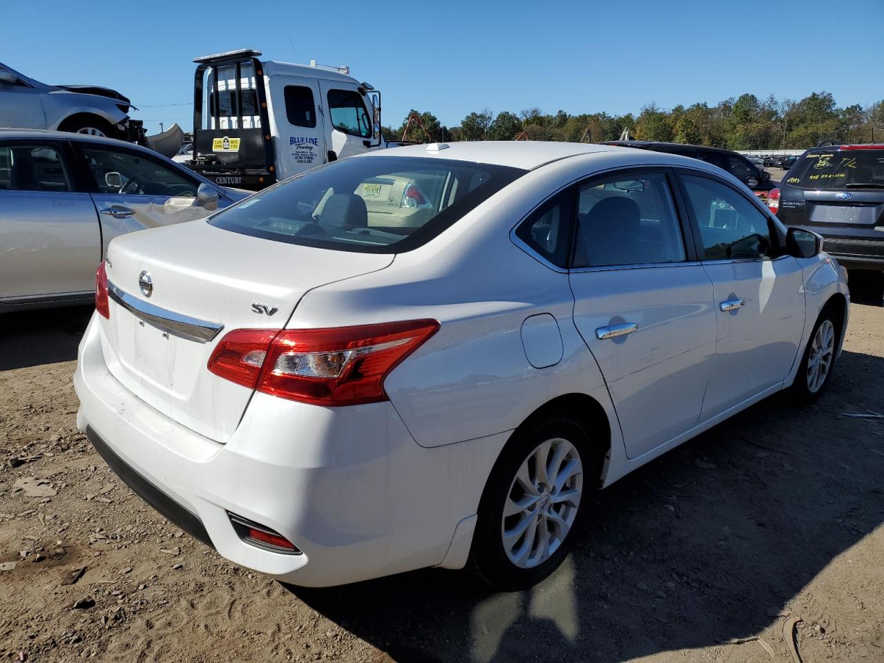 Image 3 of 2018 NISSAN SENTRA S 2018 with VIN 3N1AB7AP0JY265191