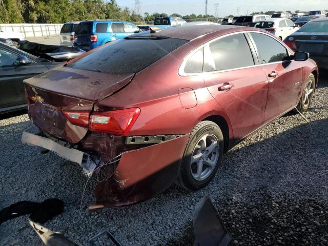 Image 3 of 2016 CHEVROLET MALIBU LS 2016 with VIN 1G1ZB5ST7GF296544
