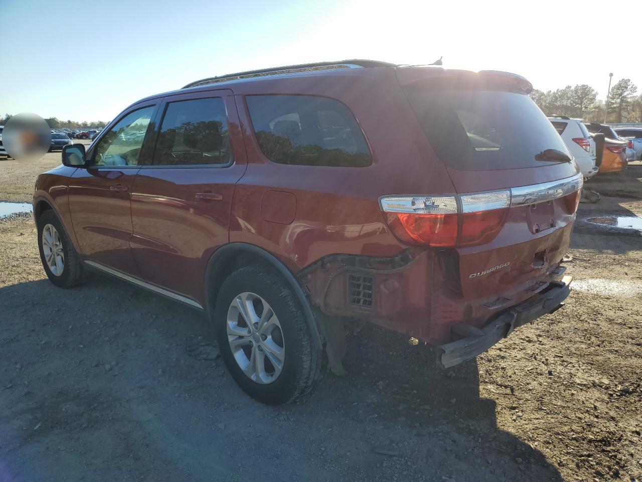Image 2 of 2013 DODGE DURANGO SXT 2013 with VIN 1C4RDHAG0DC663319