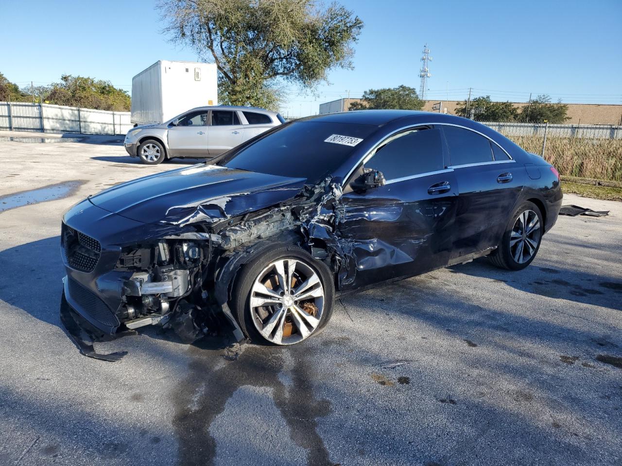 Image 1 of 2017 MERCEDES-BENZ CLA 250 2017 with VIN WDDSJ4EB8HN439670