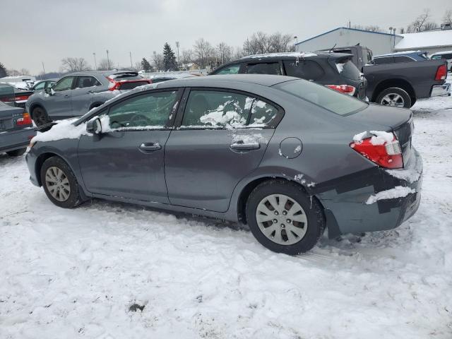 Image 2 of 2012 HONDA CIVIC LX 2012 with VIN JHMFB2F51CS000809