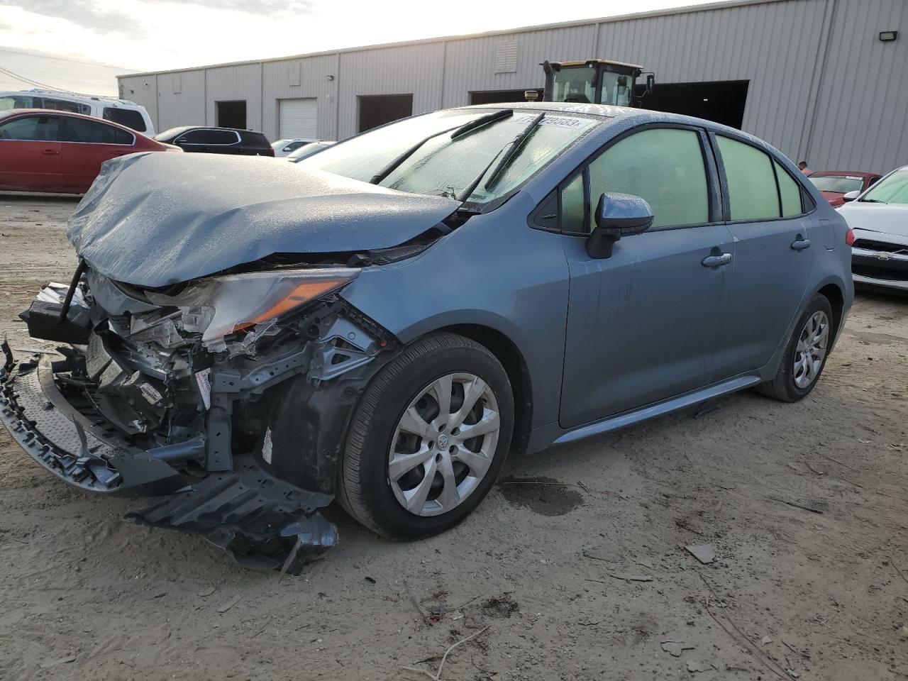 Image 1 of 2021 TOYOTA COROLLA LE 2021 with VIN JTDEPMAE3MJ184823