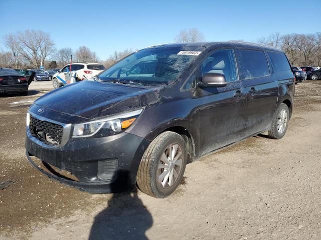 Image 1 of 2016 KIA SEDONA LX 2016 with VIN KNDMB5C17G6086802