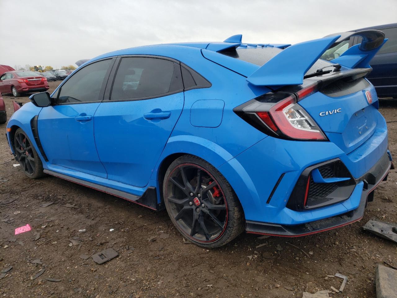 Изображение 2 2021 HONDA CIVIC TYPE-R TOURING 2021 с VIN SHHFK8G77MU200174