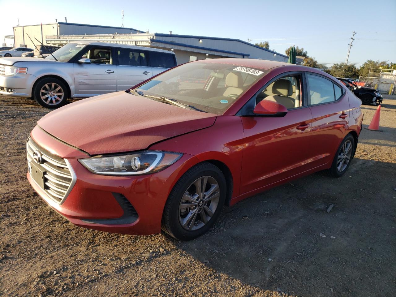 Изображение 1 2018 HYUNDAI ELANTRA SEL 2018 с VIN 5NPD84LF9JH383717