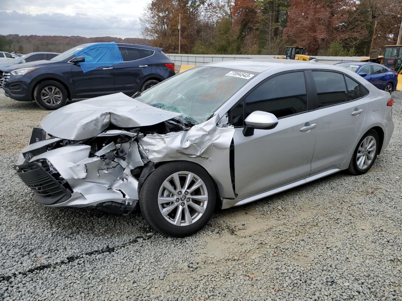 Image 1 of 2023 TOYOTA COROLLA LE 2023 with VIN 5YFB4MDE1PP048956