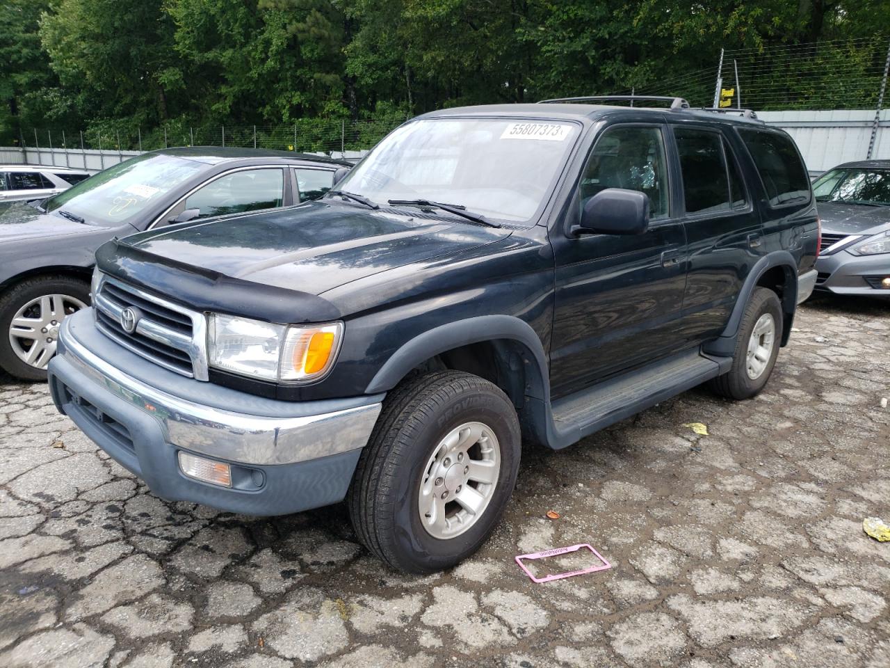 Image 1 of 2000 TOYOTA 4RUNNER SR5 2000 with VIN JT3GN86R5Y0162789