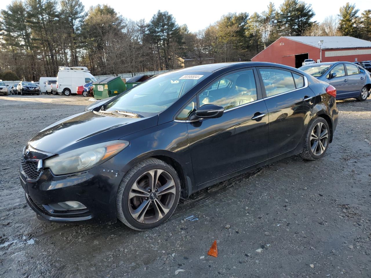 Image 1 of 2014 KIA FORTE EX 2014 with VIN KNAFZ4A88E5163563