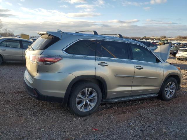 Image 3 of 2014 TOYOTA HIGHLANDER XLE 2014 with VIN 5TDKKRFH6ES024571