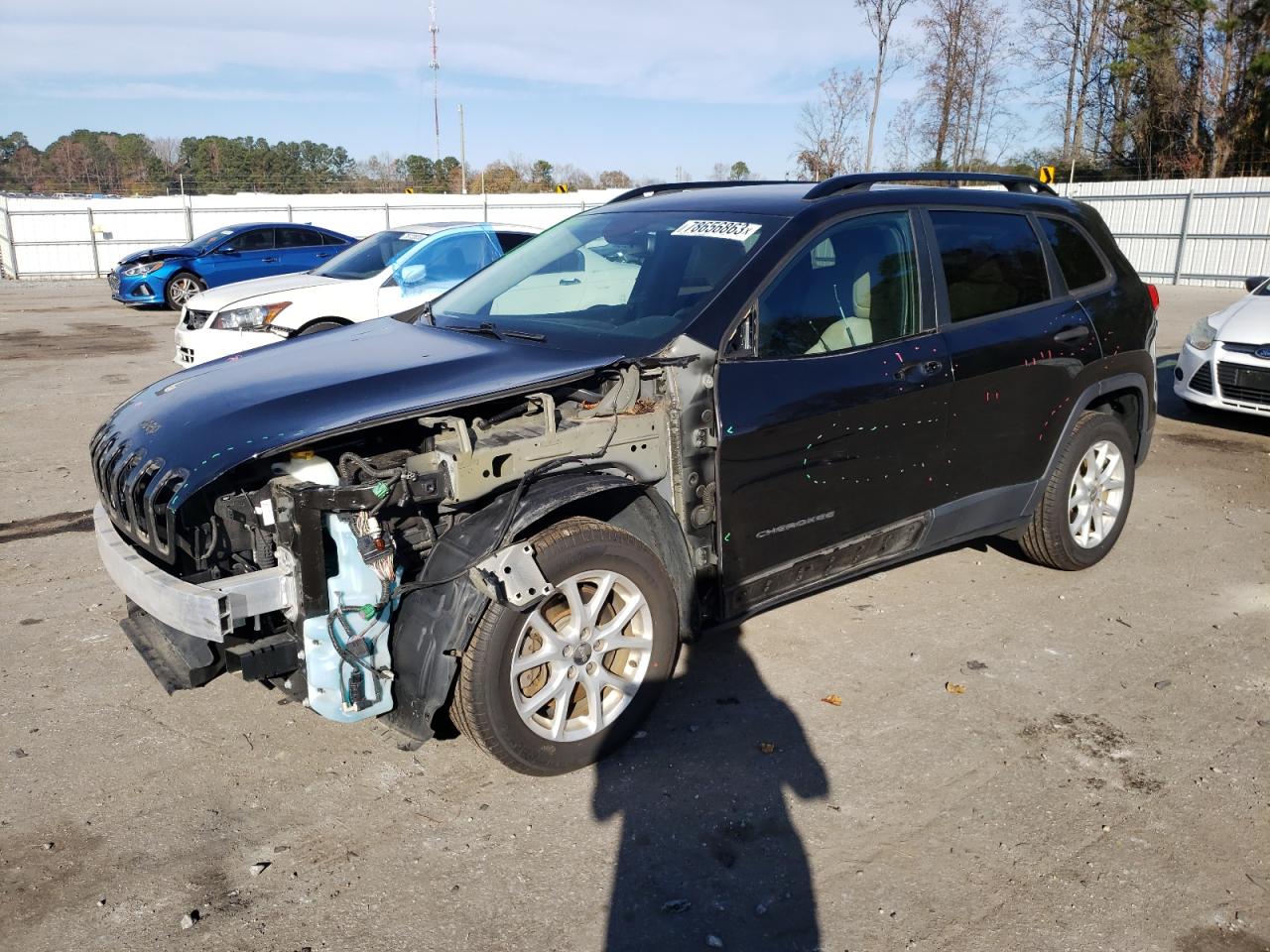 Изображение 1 2016 JEEP CHEROKEE SPORT 2016 с VIN 1C4PJLAB9GW312290