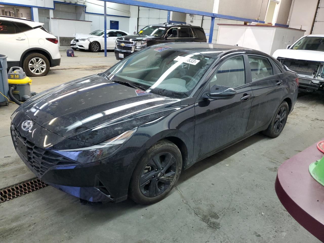 Image 1 of 2023 HYUNDAI ELANTRA SEL 2023 with VIN KMHLM4AG3PU529137