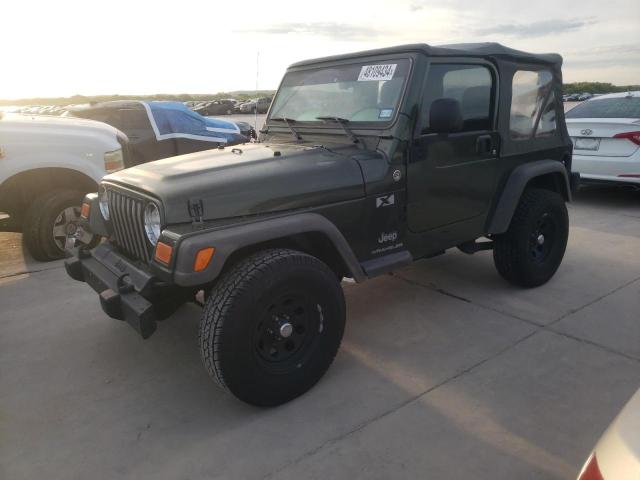 Image 1 of 2006 JEEP WRANGLER X 2006 with VIN 1J4FA39S56P767852