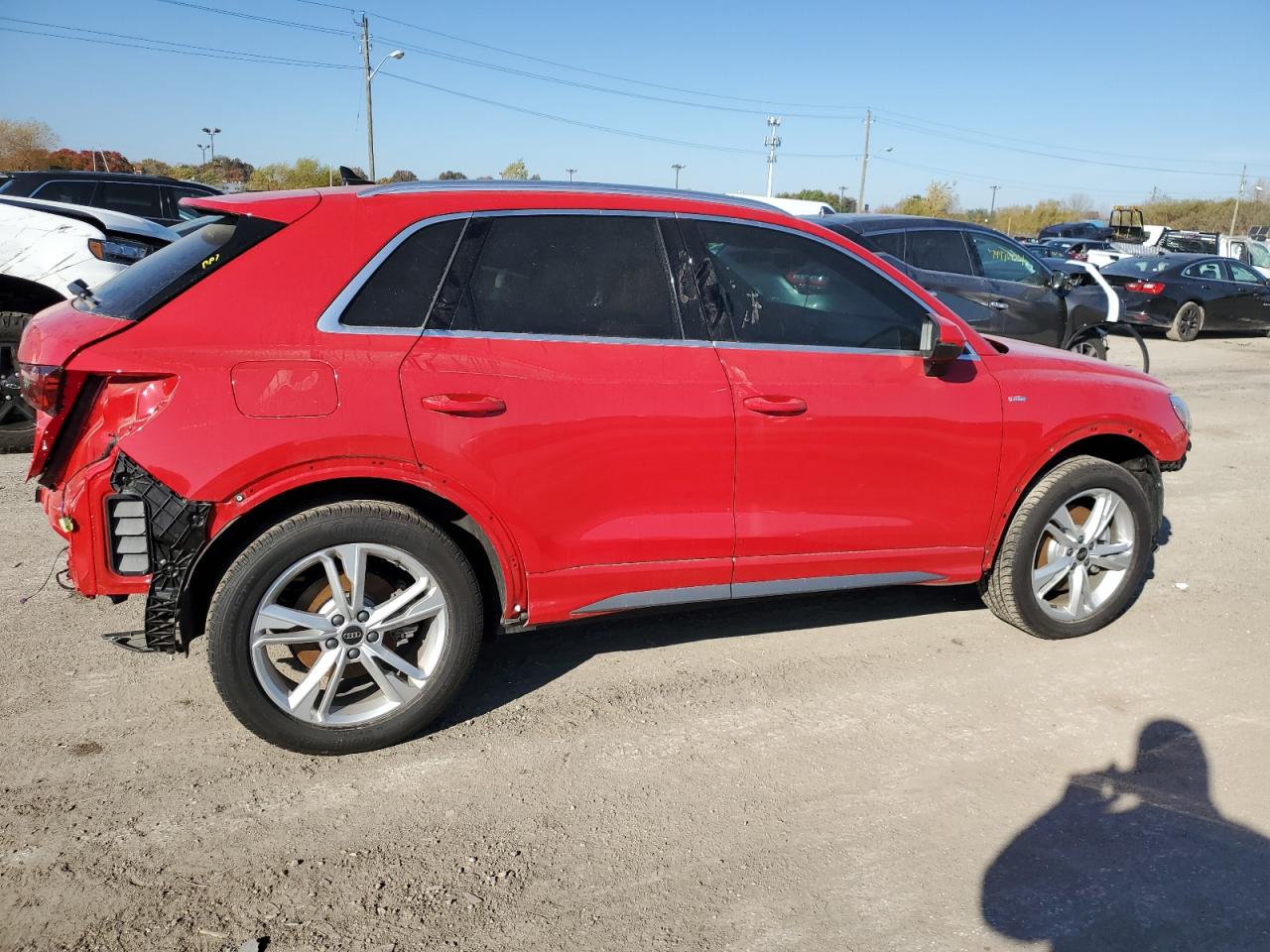 Image 3 of 2023 AUDI Q3 PREMIUM PLUS S LINE 45 2023 with VIN WA1EECF36P1032301