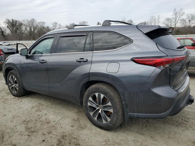 Image 2 of 2020 TOYOTA HIGHLANDER XLE 2020 with VIN 5TDHZRBH9LS014996