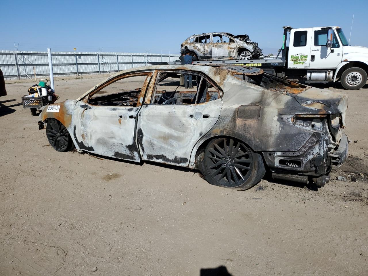 Image 2 of 2022 TOYOTA CAMRY TRD 2022 with VIN 4T1KZ1AK2NU066128