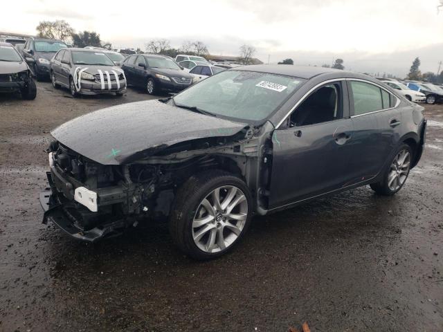 Image 1 of 2017 MAZDA 6 TOURING 2017 with VIN JM1GL1V5XH1149604