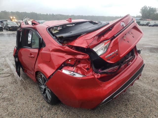 Изображение 3 2020 TOYOTA COROLLA SE 2020 с VIN JTDS4RCE7LJ046173