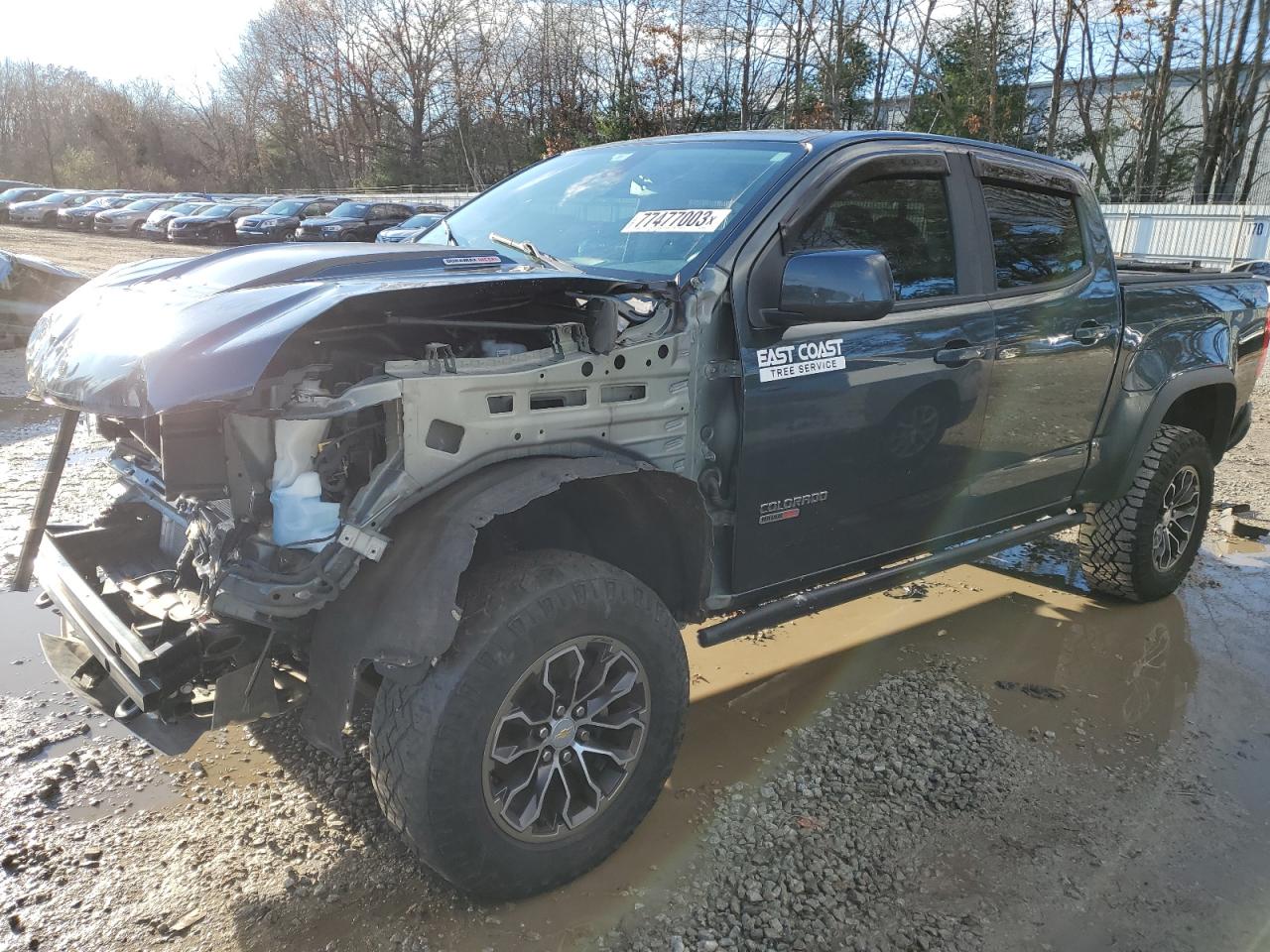 Image 1 of 2018 CHEVROLET COLORADO ZR2 2018 with VIN 1GCPTEE19J1245542