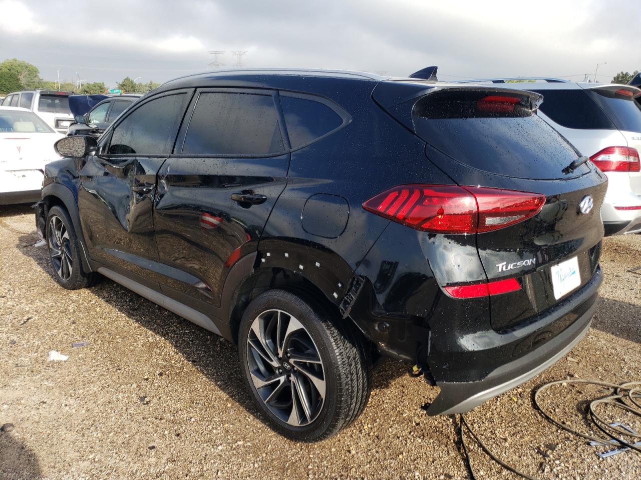 Image 2 of 2021 HYUNDAI TUCSON LIMITED 2021 with VIN KM8J33AL9MU351179
