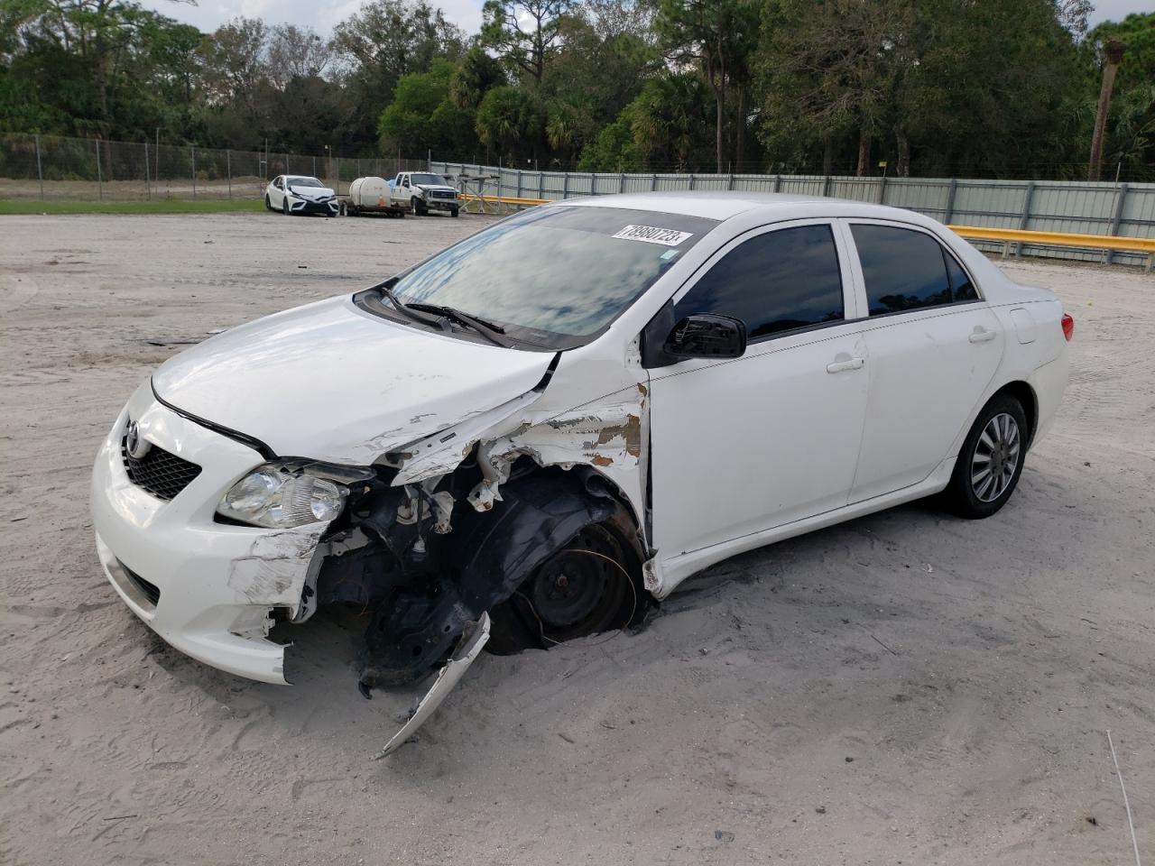 Image 1 of 2009 TOYOTA COROLLA BASE 2009 with VIN JTDBL40E999079275
