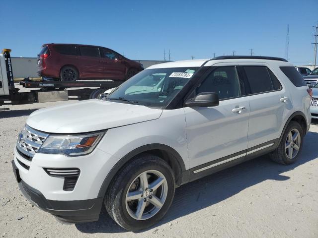 Image 1 of 2018 FORD EXPLORER XLT 2018 with VIN 1FM5K7DH1JGC42499