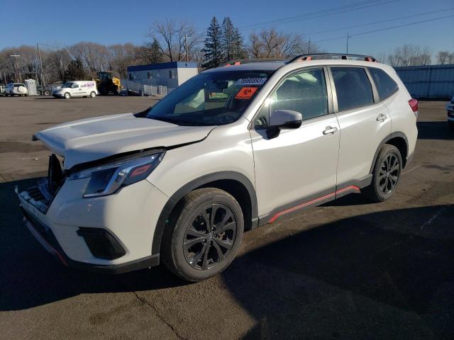 Image 1 of 2022 SUBARU FORESTER SPORT 2022 with VIN JF2SKAJC3NH458109
