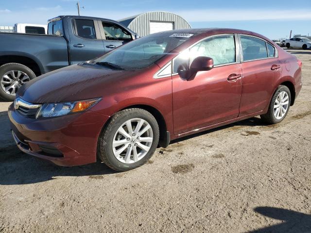 Image 1 of 2012 HONDA CIVIC EX 2012 with VIN 2HGFB2F82CH510283