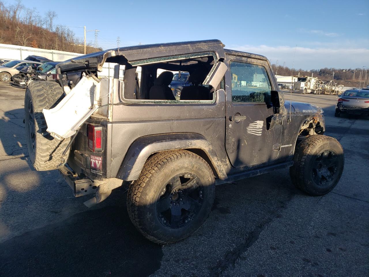 Image 3 of 2016 JEEP WRANGLER RUBICON 2016 with VIN 1C4BJWCG7GL266965